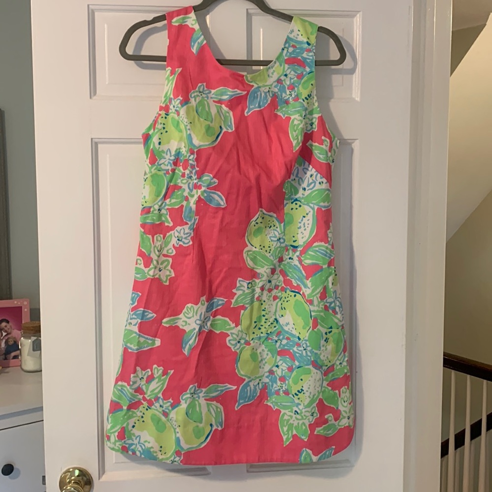 Lilly Pulitzer hot pink dress size 8, never worn